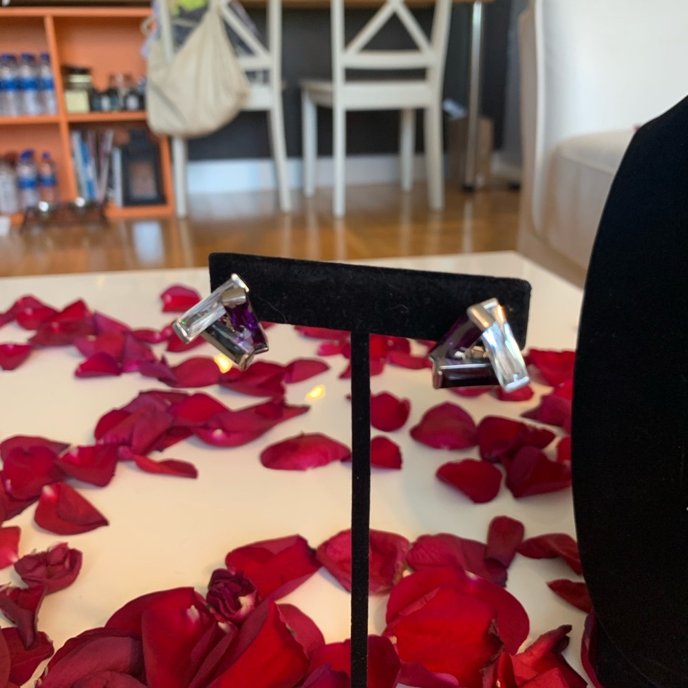 Jewelry set. Pendant, earrings and ring - Picture 6 of 8